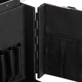 Gabbiano C12 Hairdressing Trolley Black - close-up of a construction detail