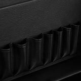 Gabbiano C12 Hairdressing Trolley Black - close-up of a construction detail