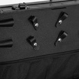 Gabbiano C12 Hairdressing Trolley Black - close-up of a construction detail