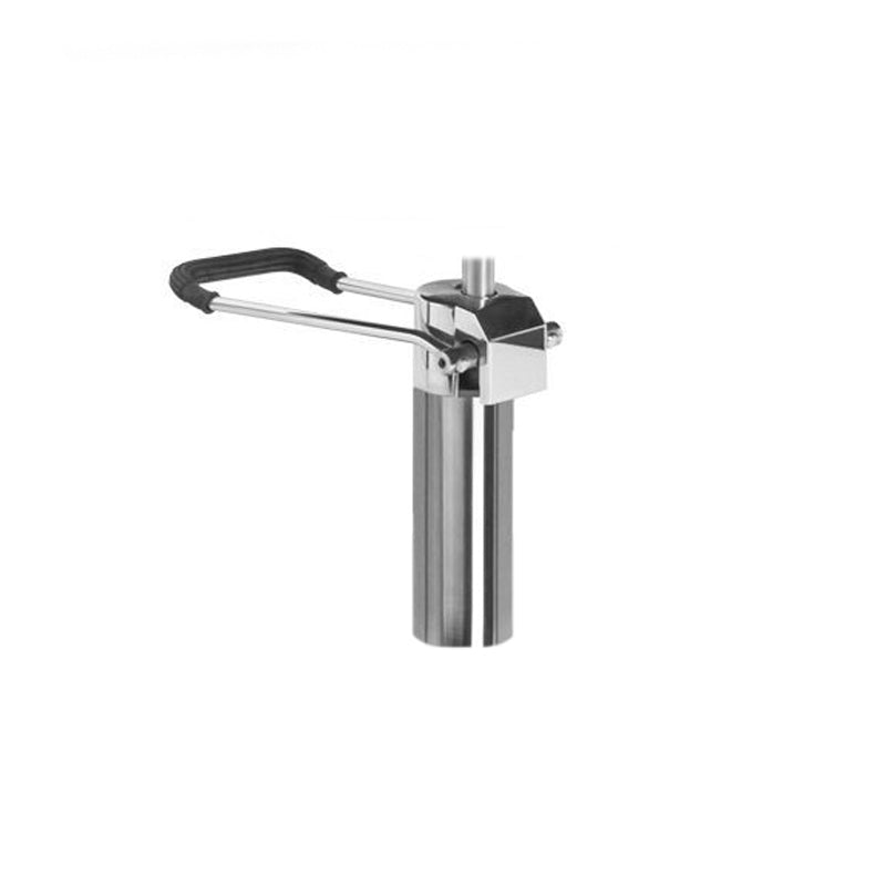 Gabbiano D04 Hydraulic Barber Chair Pump - angled front view on a white background
