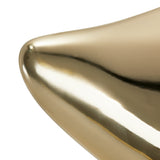 Gabbiano Fine Beauty Stool Gold - displayed in a professional treatment-room setting