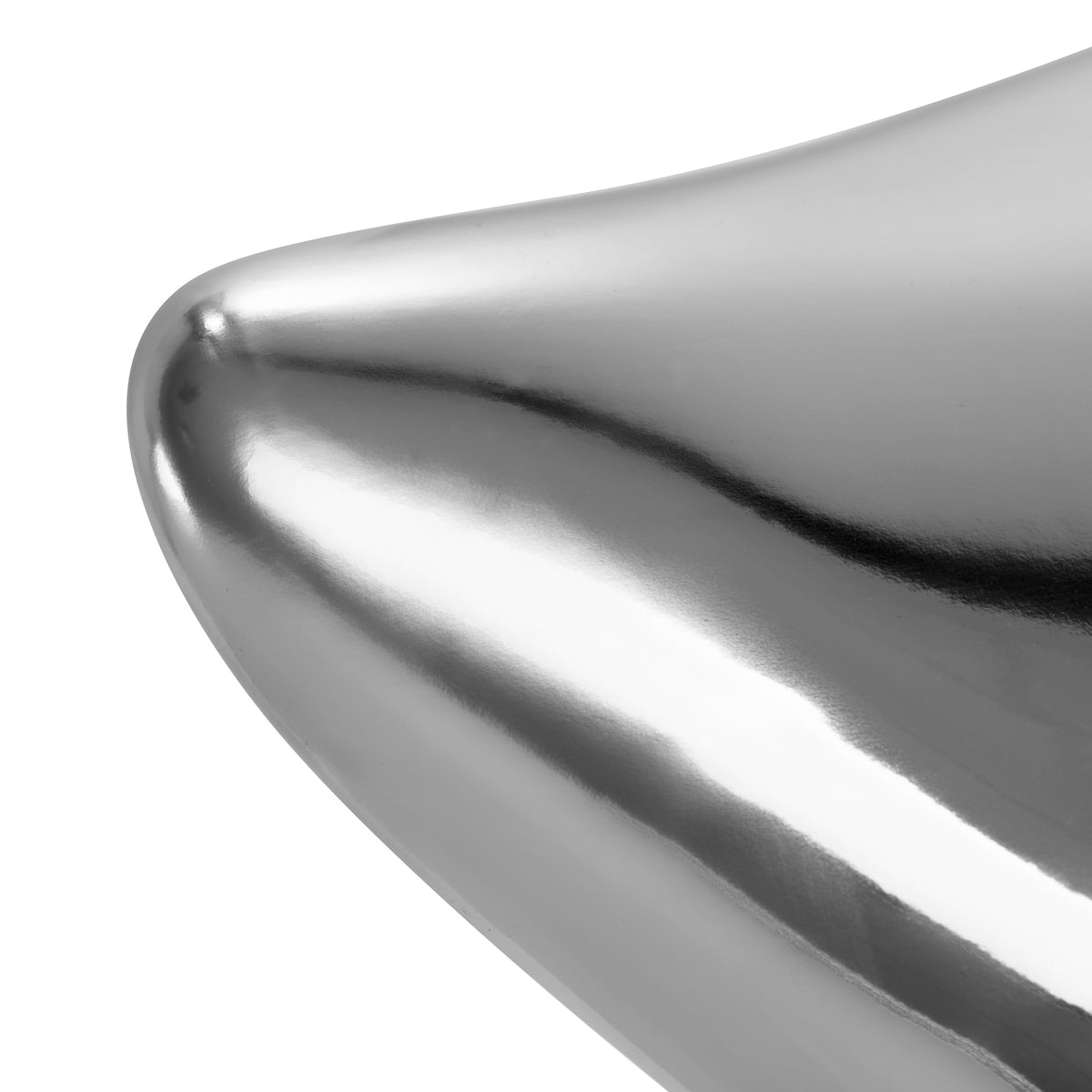 Gabbiano Fine Beauty Stool Silver - displayed in a professional treatment-room setting