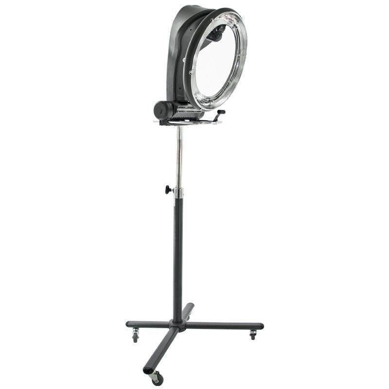 Gabbiano FL-101S Standing Infrared Hair Processor Grey - complete device isolated on a white background