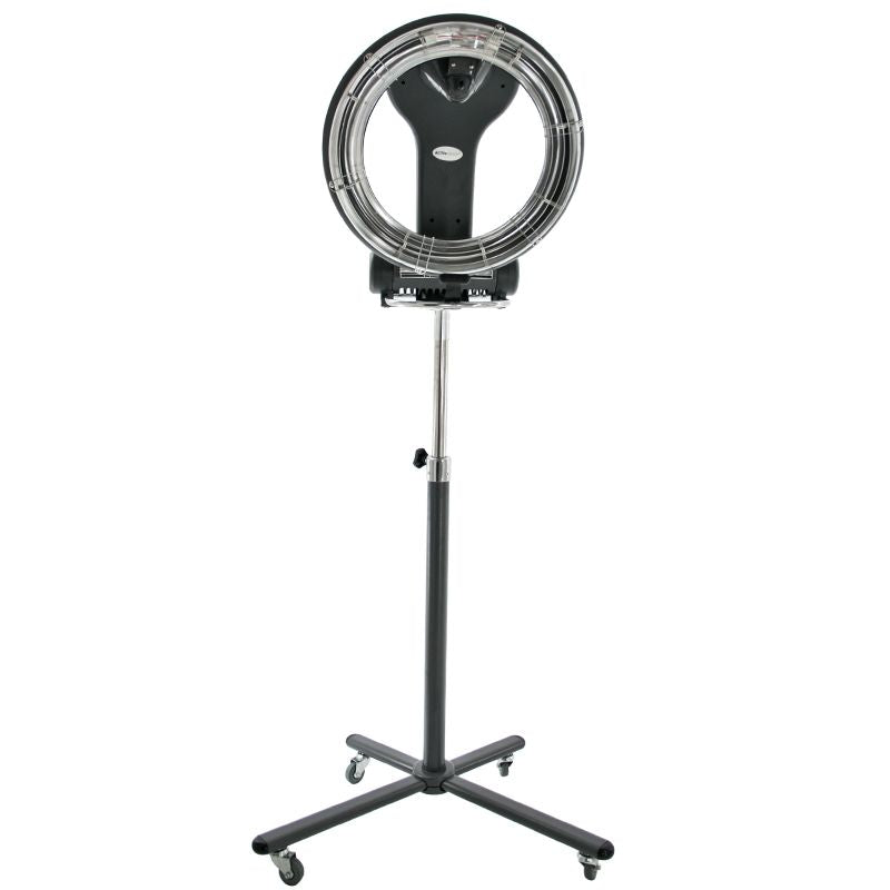Gabbiano FL-101S Standing Infrared Hair Processor Grey - device housing and functional components shown on a white background