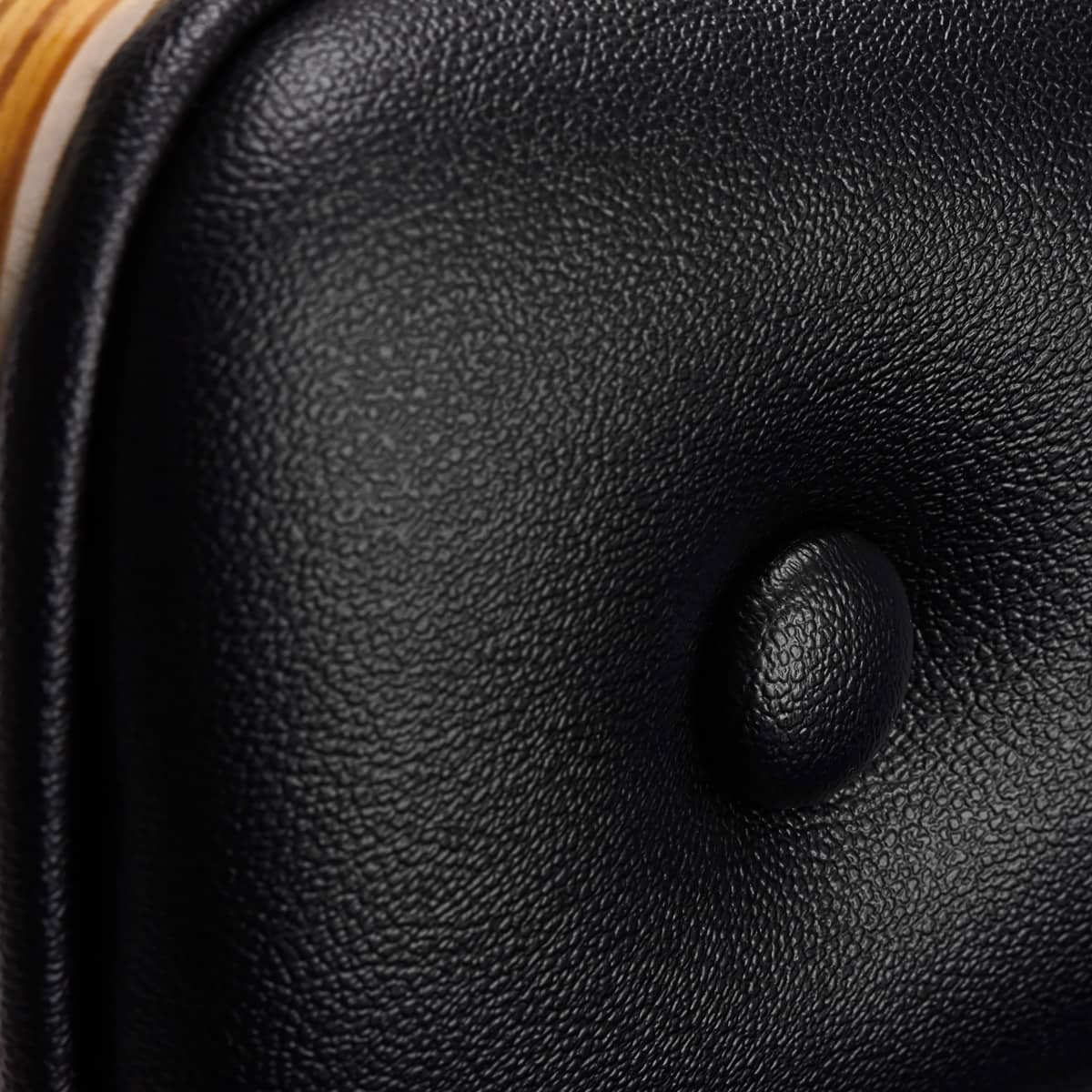Gabbiano Florence Barber Chair With Adjustable Headrest Black - dimensions and measurements shown