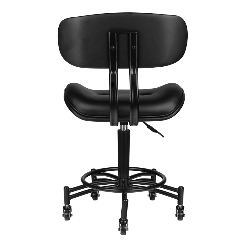 Gabbiano Florence Beauty Chair Black - full product view on a white background