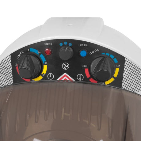 Gabbiano Freestanding Dryer Centurion Lvi-203s Three Speed Ionic White - styling tool shown on a white background
