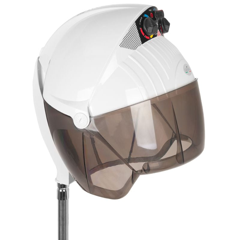 Gabbiano Freestanding Dryer Centurion Lvi-203s Three Speed Ionic White - styling tool shown on a white background