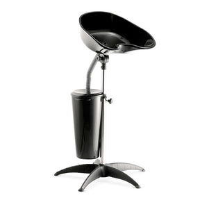 Gabbiano FT35-1 Portable Backwash Unit With Water Tank - full product view at an angle on a white background
