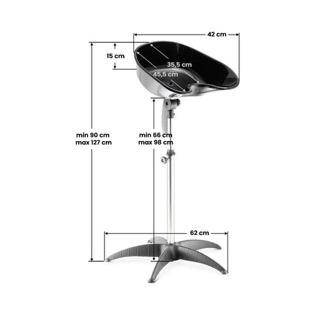 Gabbiano FT35 Portable Backwash Unit - full product view on a white background