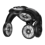 Gabbiano GD-505W black infrared dryer, angled view