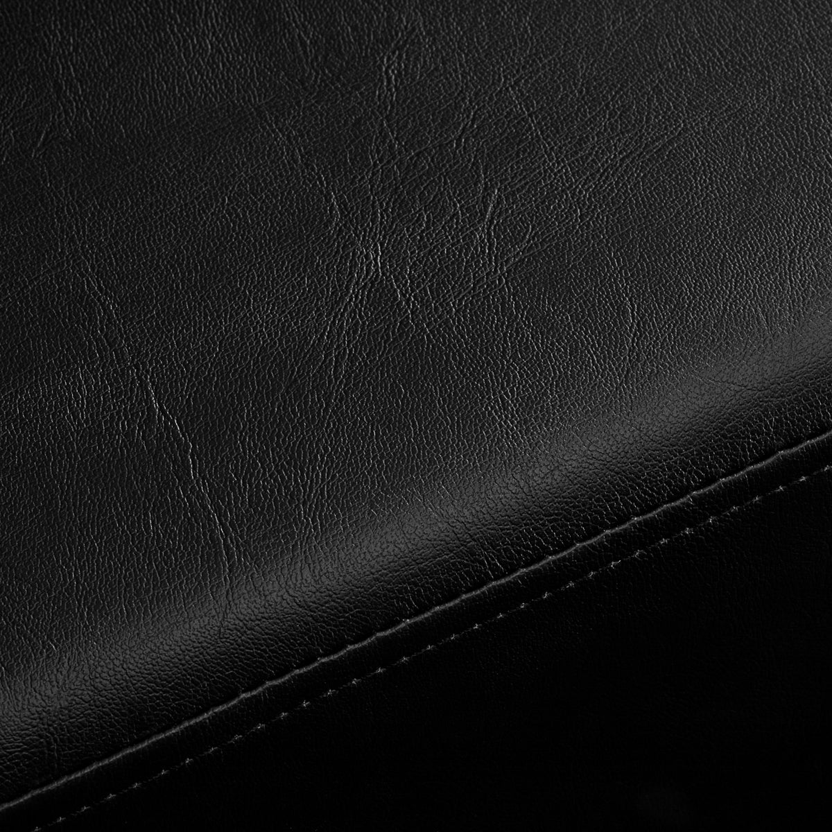 Gabbiano Genua Hair Salon Styling Chair Gold & Black - close-up of the upholstery and construction details