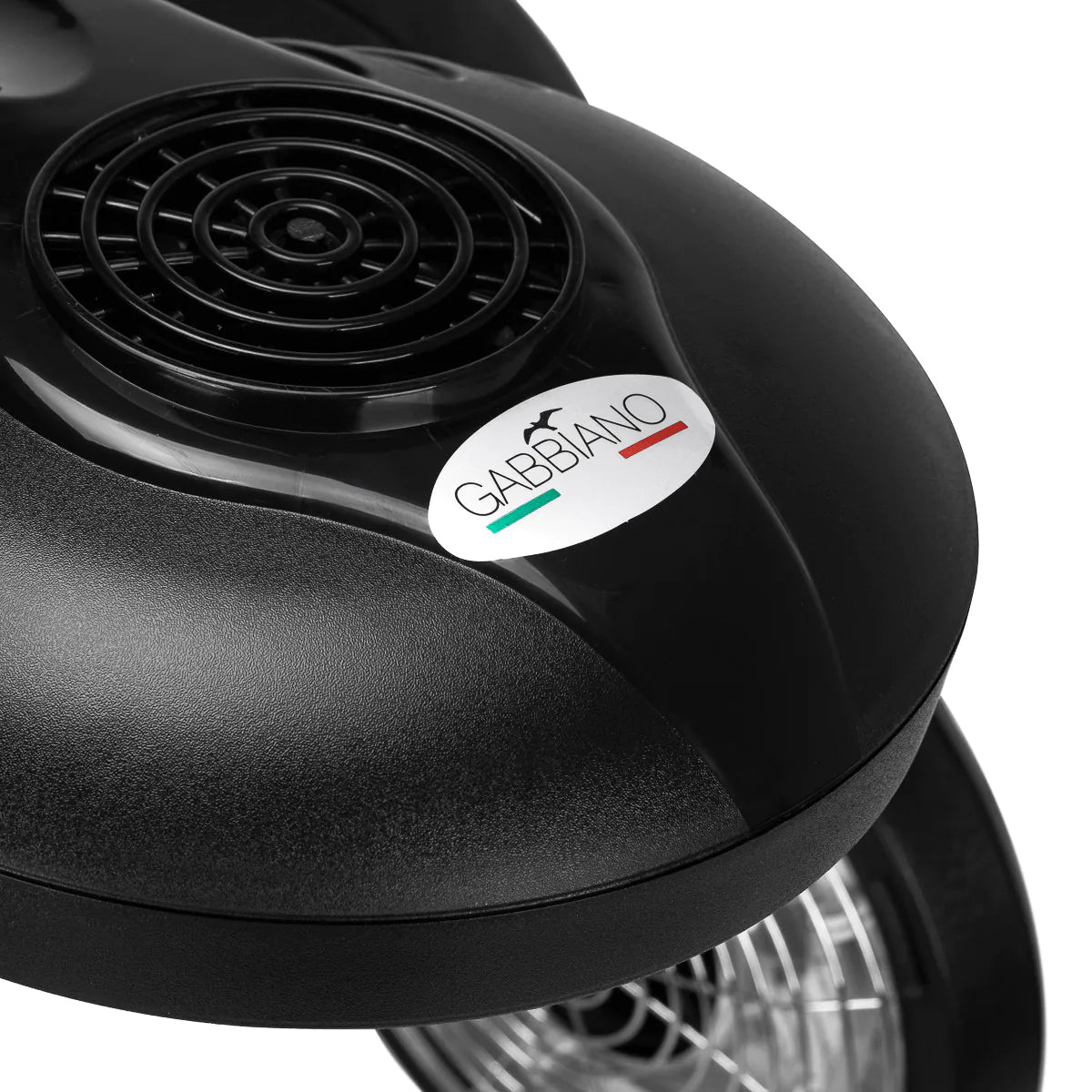 Gabbiano GL-505S black housing and ventilation grille