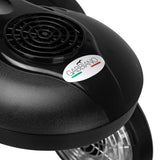 Gabbiano GL-505S black housing and ventilation grille