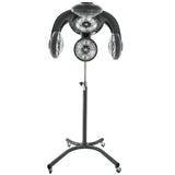 Gabbiano GL-505S Standing Infrared Hair Processor Grey - complete device isolated on a white background