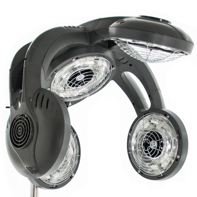 Gabbiano GL-505S Standing Infrared Hair Processor Grey - device housing and functional components shown on a white background