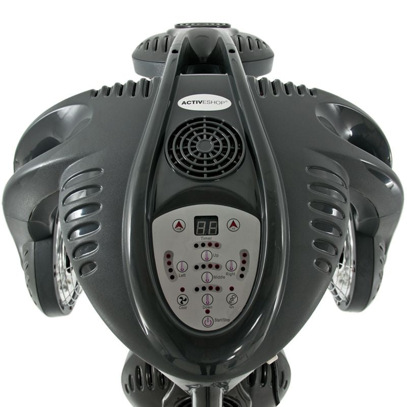 Gabbiano GL-505S Standing Infrared Hair Processor Grey - device housing and functional components shown on a white background