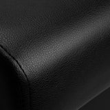 Gabbiano Hair Wash Unit Emma Black Gold - close-up of the upholstery and construction details