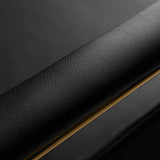 Gabbiano Hair Wash Unit Mayka Black - close-up of the upholstery and construction details