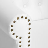 Gabbiano Hairdressing Backwash Unit Berlin Gold & White - displayed in a professional treatment-room setting