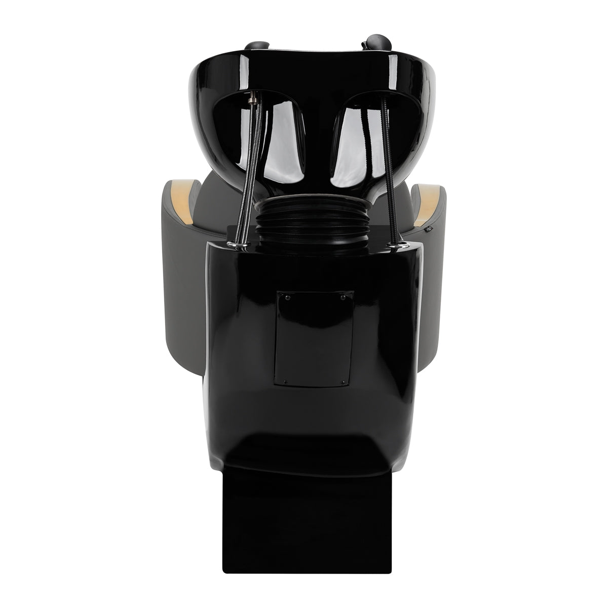 Gabbiano Hairdressing Backwash Unit Malaga Gold & Grey - close-up of a functional part of the basin unit