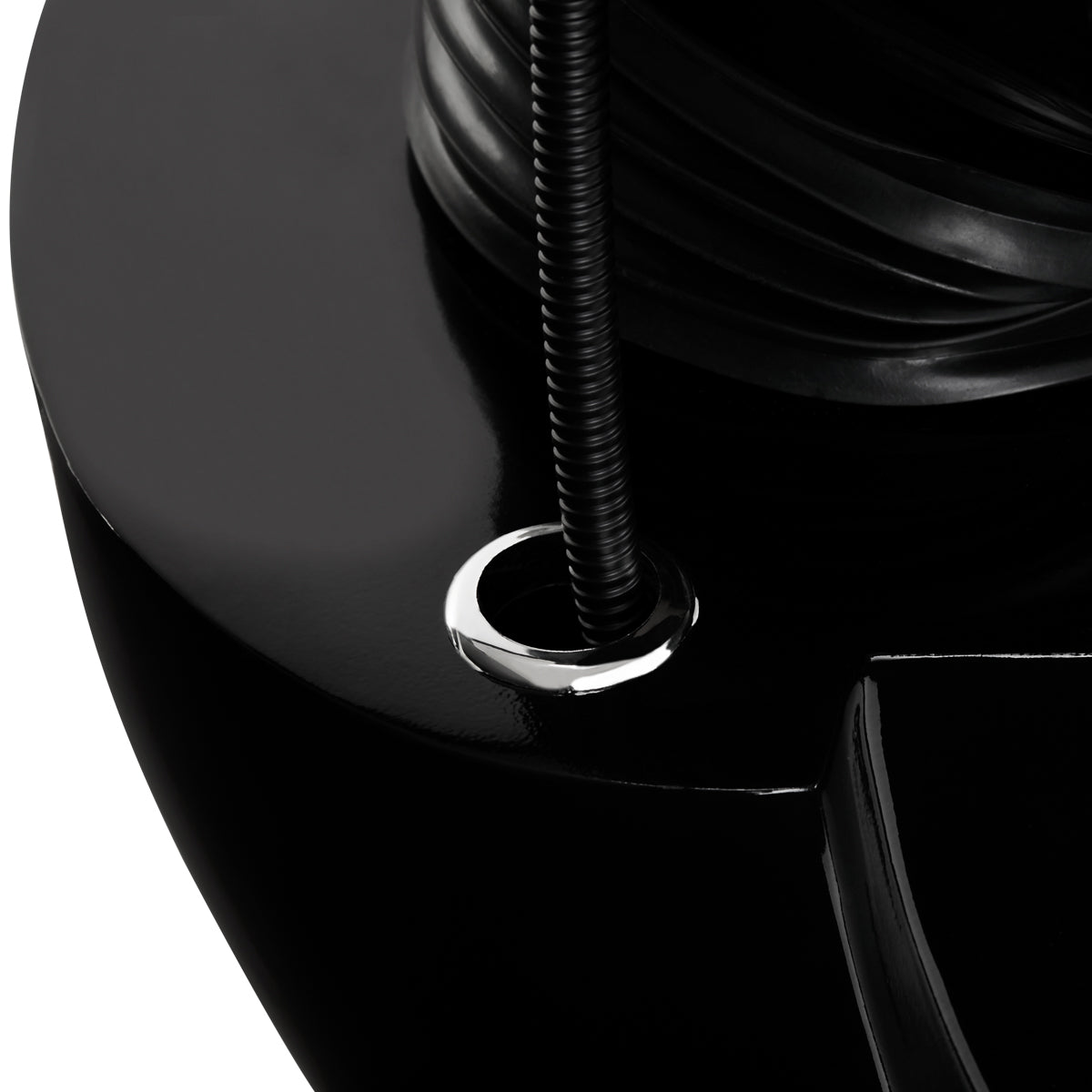 Gabbiano Hairdressing Backwash Unit Malaga Gold & Grey - close-up of the upholstery and construction details