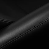 Gabbiano Hairdressing Backwash Unit Toledo Black - close-up of the upholstery and construction details
