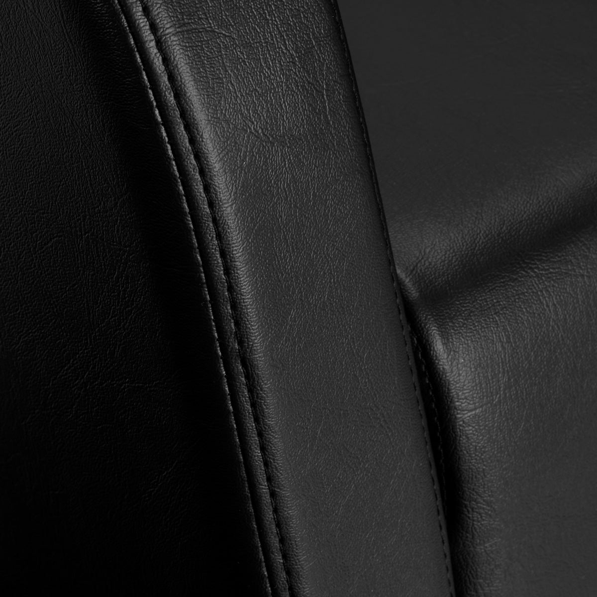 Gabbiano Hairdressing Backwash Unit Turyn Black - close-up of the upholstery and construction details