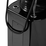 Gabbiano Hairdressing Backwash Unit Vitoria Black - displayed in a professional treatment-room setting