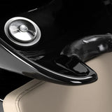 Gabbiano Hairdressing Backwash Unit Vitoria Grey Beige - close-up of the upholstery and construction details