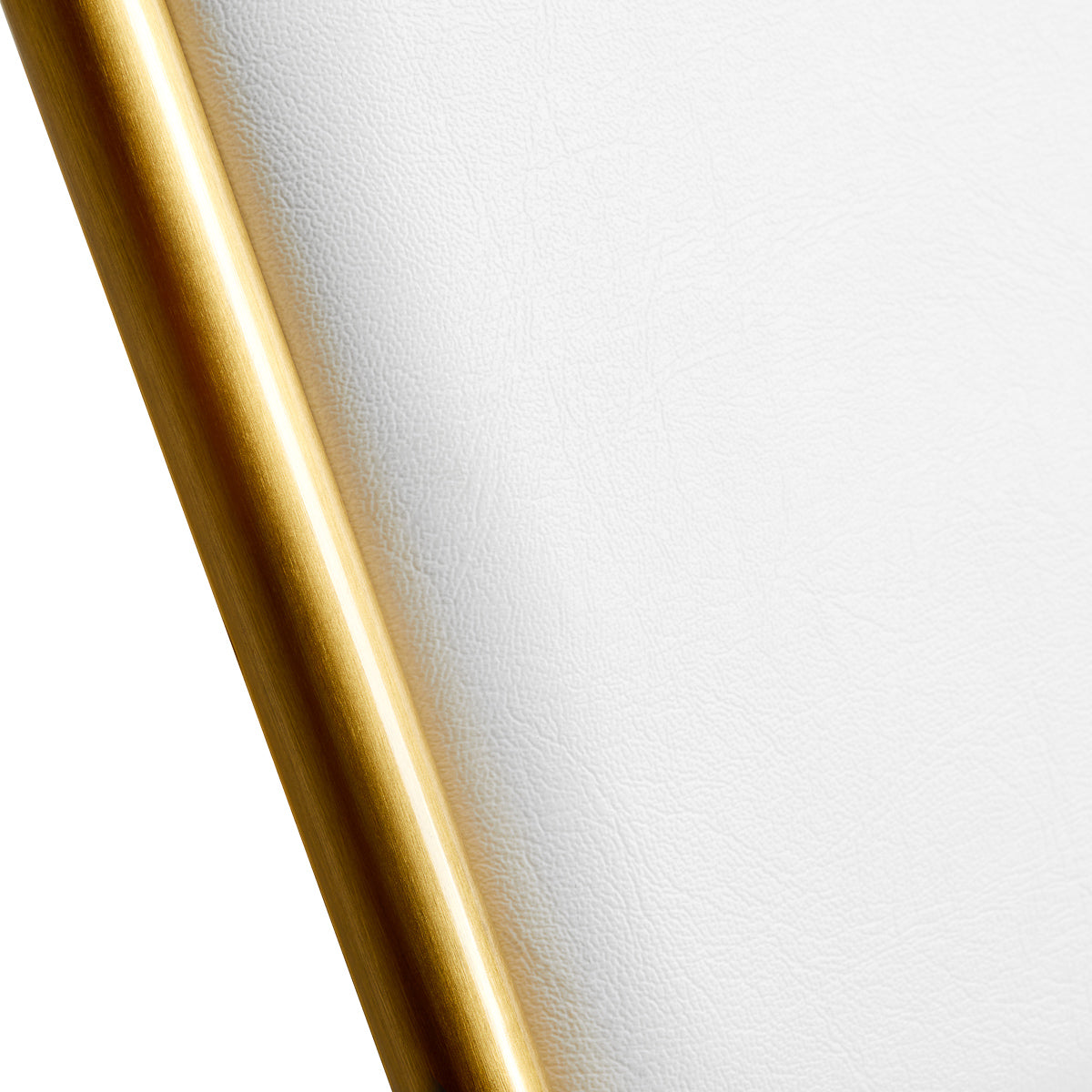 Gabbiano Hairdressing Chair Linz NQ White - front view on a white background