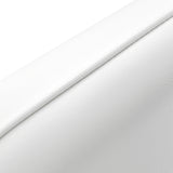 Gabbiano Hairdressing Chair Linz NQ White - rear view on a white background