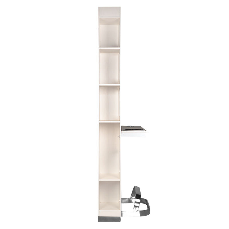Gabbiano Hairdressing Console B058 Pearl - isolated on a white background