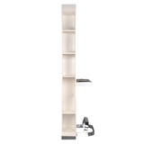 Gabbiano Hairdressing Console B058 Pearl - isolated on a white background