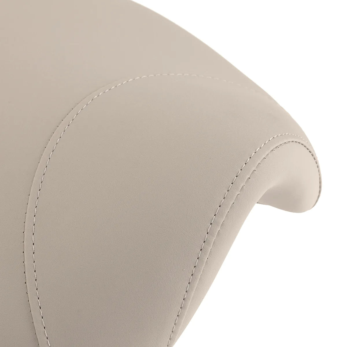 Gabbiano Hairdressing Stool D032 Grey Beige - displayed in a professional treatment-room setting