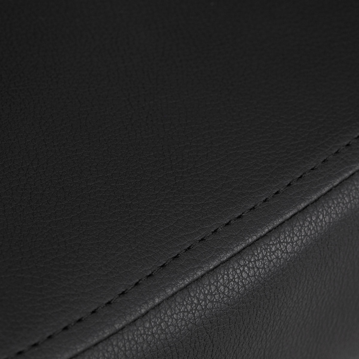 Gabbiano Helsinki Hairdressing Backwash Unit Black - close-up of the upholstery and construction details