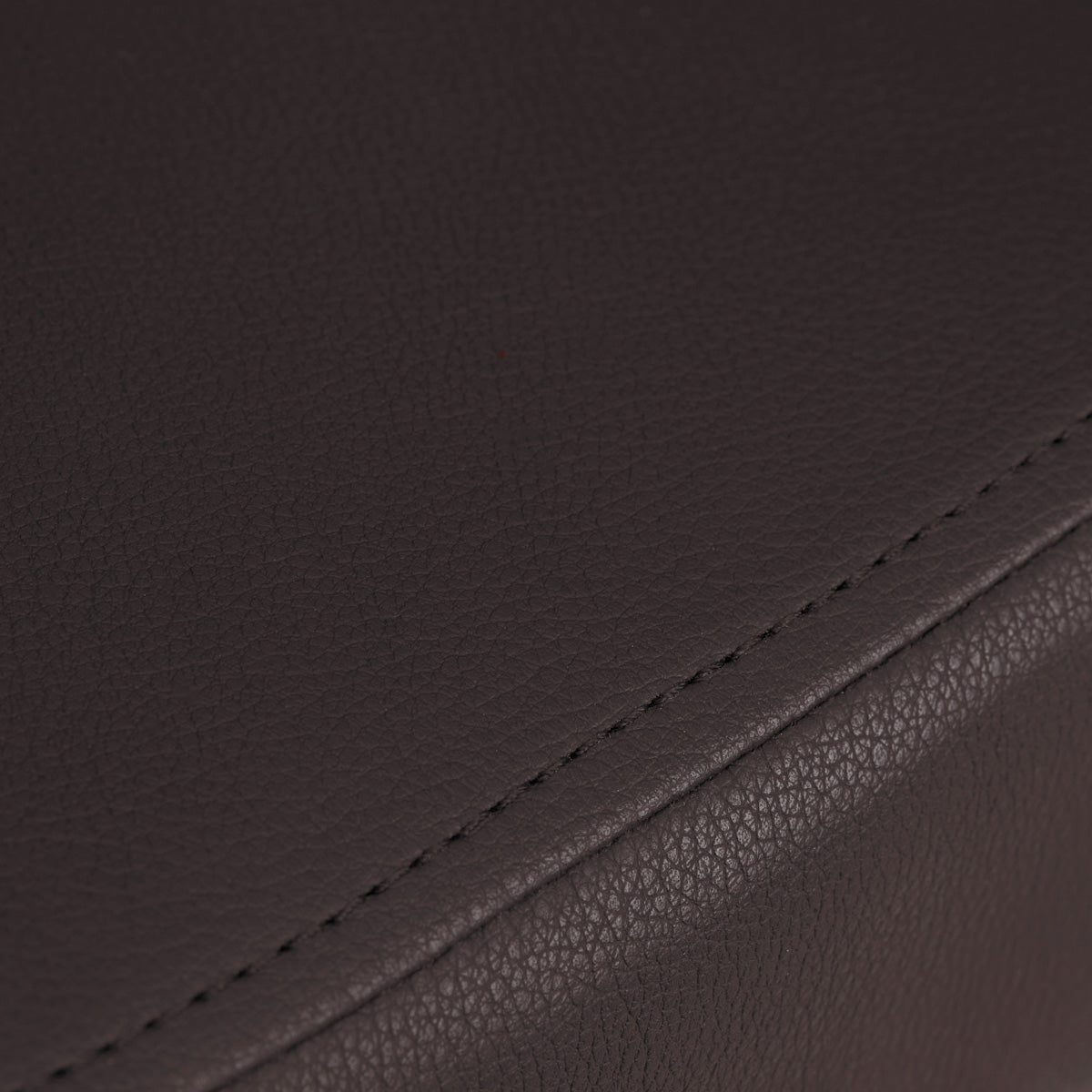 Gabbiano Helsinki Hairdressing Backwash Unit Brown - close-up of the upholstery and construction details