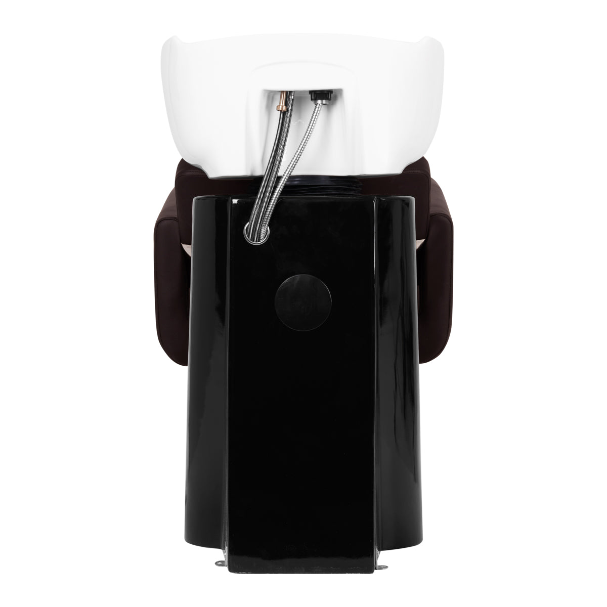 Gabbiano Helsinki Hairdressing Backwash Unit Brown - close-up of a functional part of the basin unit
