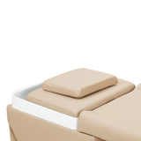 Gabbiano Maldives Head Spa Bed & Professional Hair Washing Station Beige - displayed in a professional treatment-room setting