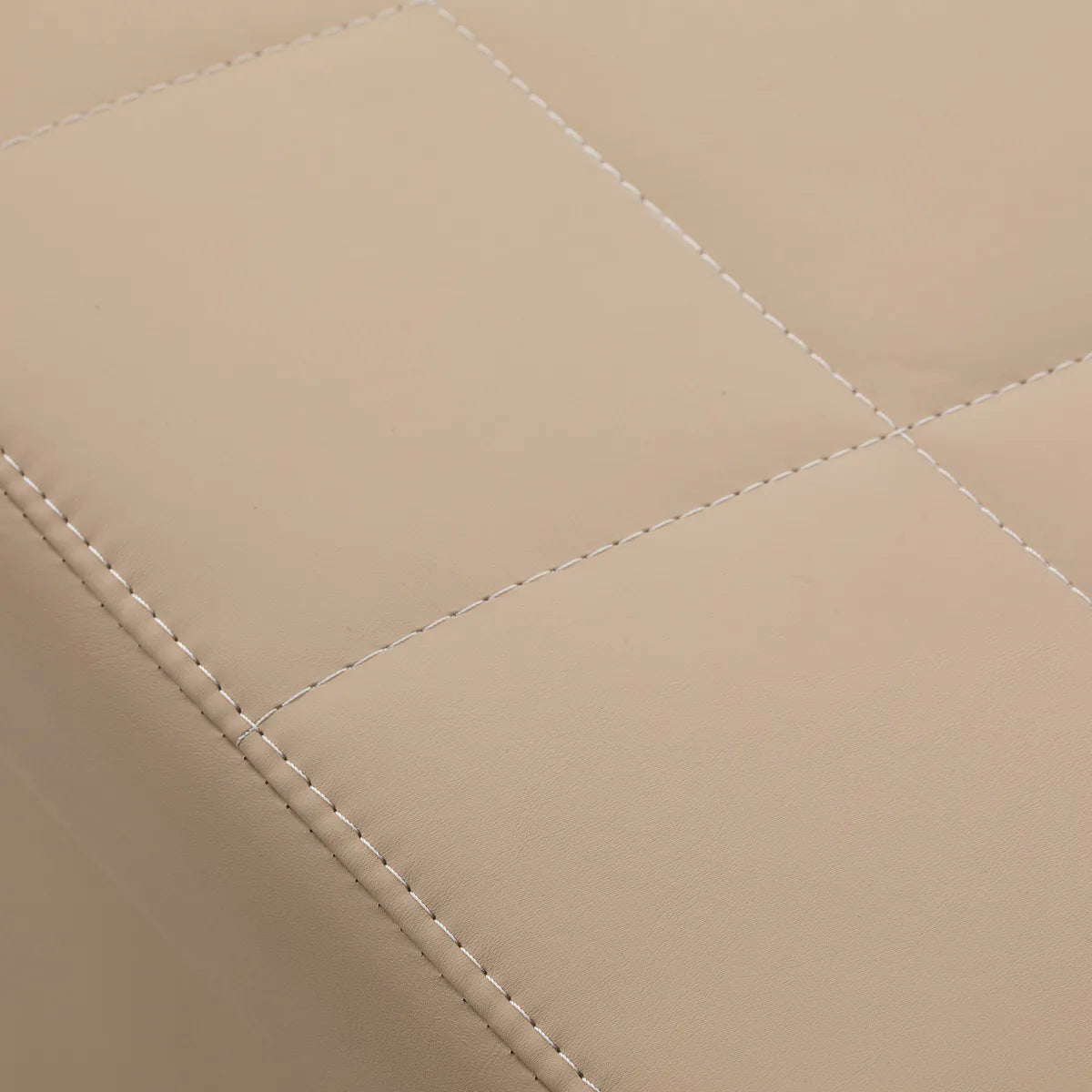 Gabbiano Maldives Head Spa Bed & Professional Hair Washing Station Beige - close-up of the upholstery and construction details