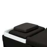 Gabbiano Maldives Head Spa Bed & Professional Hair Washing Station Black - displayed in a professional treatment-room setting