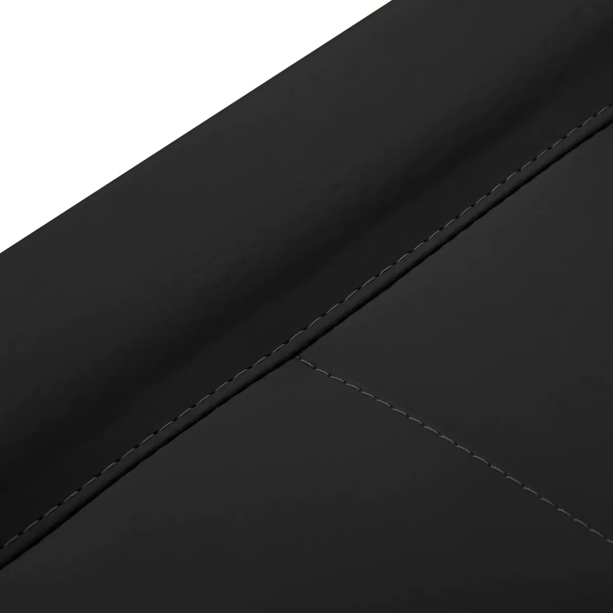 Gabbiano Maldives Head Spa Bed & Professional Hair Washing Station Black - close-up of the upholstery and construction details