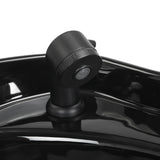 Gabbiano Modena Backwash Unit Antique Black - displayed in a professional treatment-room setting