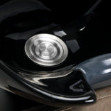 Gabbiano Modena Backwash Unit Antique Black - close-up of the upholstery and construction details
