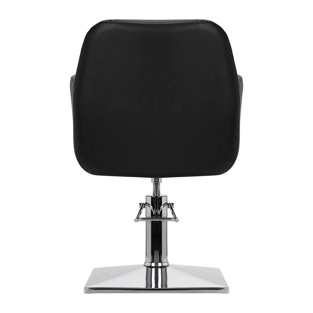 Gabbiano Monaco Hairdressing Chair Black - front view on a white background