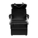 Gabbiano Orlean Hair Wash Unit Black - close-up of a functional part of the basin unit