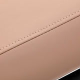 Gabbiano Porto-BM Hair Wash Unit Beige & Black - close-up of the upholstery and construction details