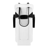 Gabbiano Porto-BM Hair Wash Unit Black - side view of the complete wash unit