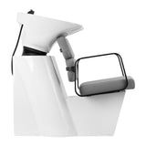 Gabbiano Porto-BM Hair Wash Unit Grey - full product view on a white background