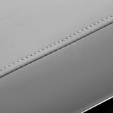 Gabbiano Porto-BM Hair Wash Unit Grey - close-up of the upholstery and construction details